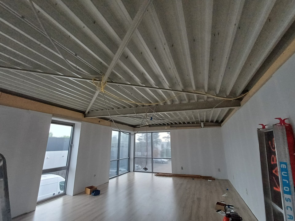 MAB Lommel, gyprocwerken, wanden, plafonds, gyproc, gipskarton, systeemplafonds, gevelbekleding, isolatiewerken, schilderwerken, schrijnwerk, Lommel, Overpelt, Pelt, Mol, Neerpelt, Antwerpen, Limburg, Hechtel, Eksel, Bree, Kinrooi, Meeuwen, Peer, Balen, Belgie, Eindhoven, Bergeijk, Valkenswaard, Genk, Beringen, Leopoldsburg, Hasselt, Turnhout, Leuven, Geel, Heusden, Zolder, Houthalen, Helchteren, Maastricht gyprocwerken, systeemplafonds, gevelbekleding, isolatiewerken, schilderwerken, schrijnwerk scheidingswanden, plafonds, knauff, trespa, pur, gyprocwerken Lommel, renovatie, nieuwbouw, aannemer,